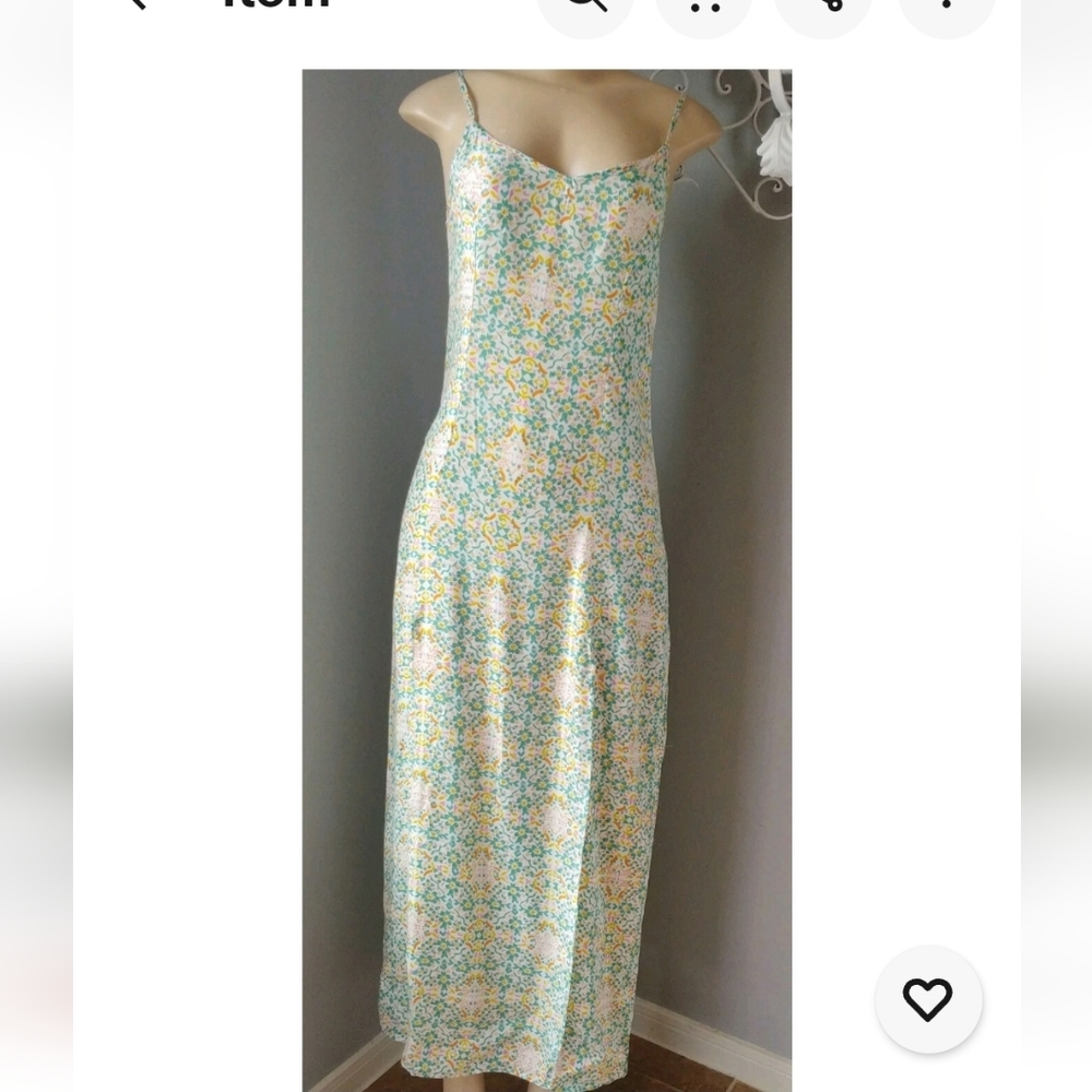 REVOLVE Bohemian Bones Womens Maxi Boho Spaghetti straps Dress  XS